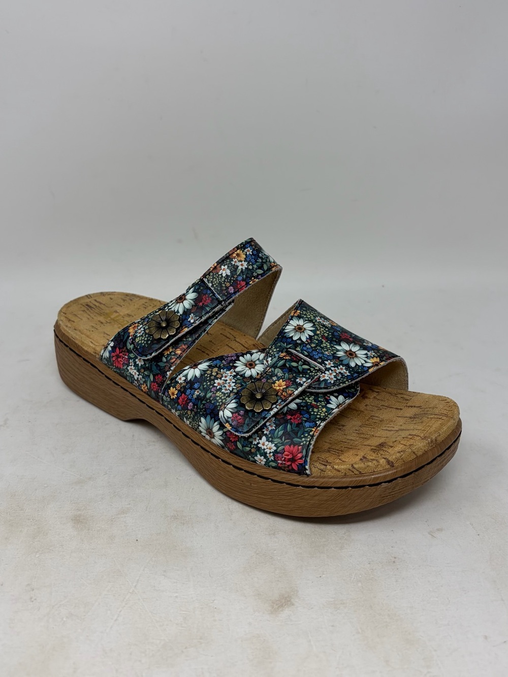 Alegria Krystal Floral Sandals Size 39 or US 9